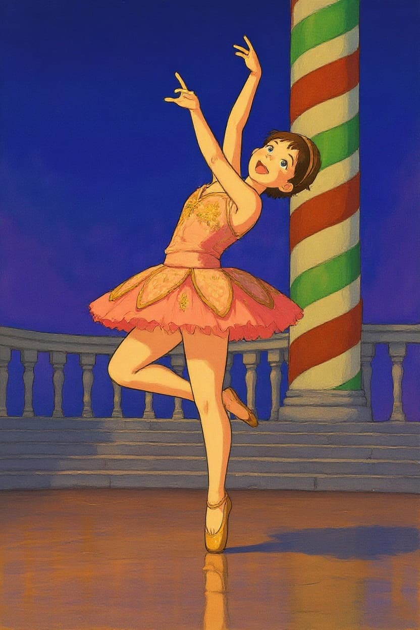 Transform image to ghibli art style