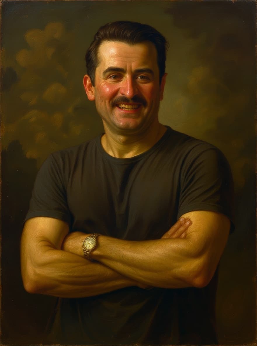 Transform image to classical art style
