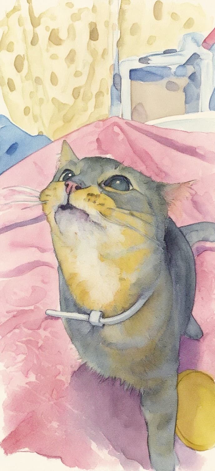 Transform image to watercolor art style