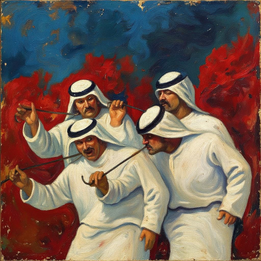 Transform image to vintage art style