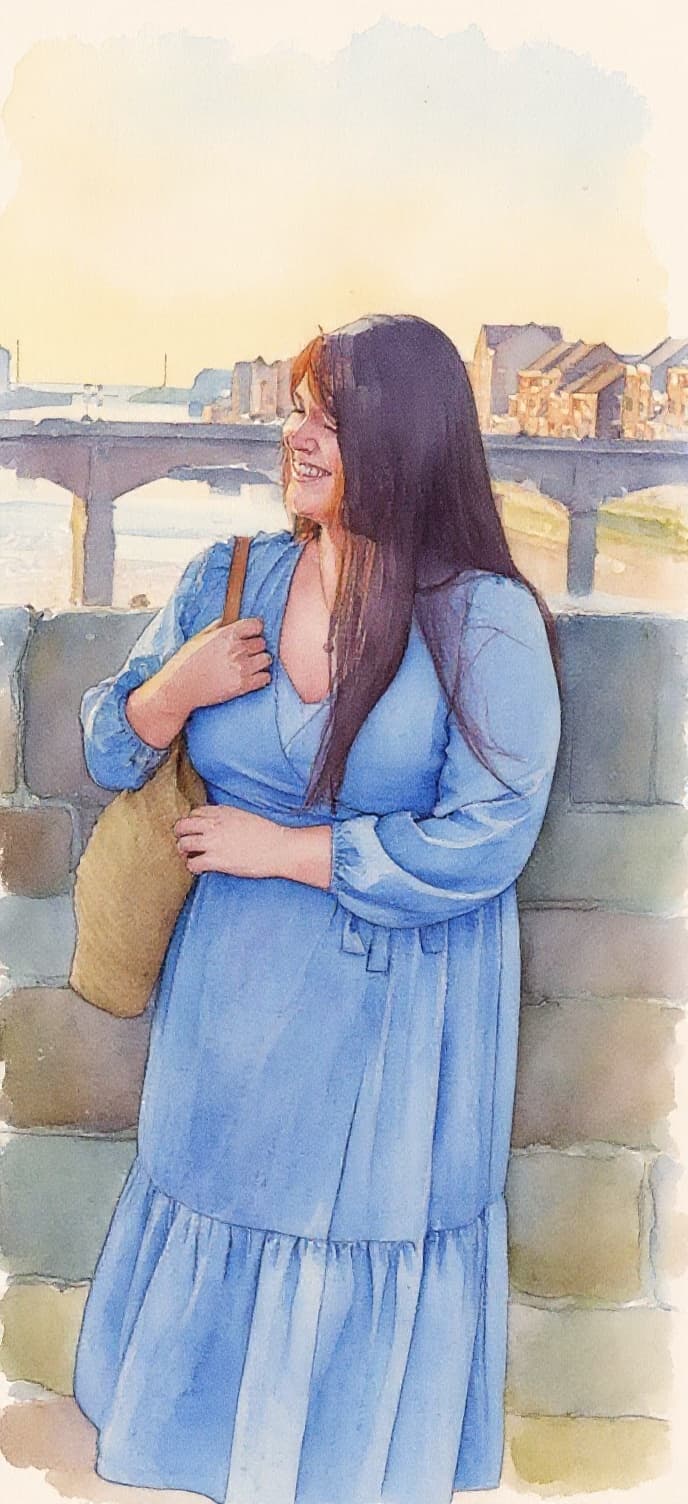 Transform image to watercolor art style