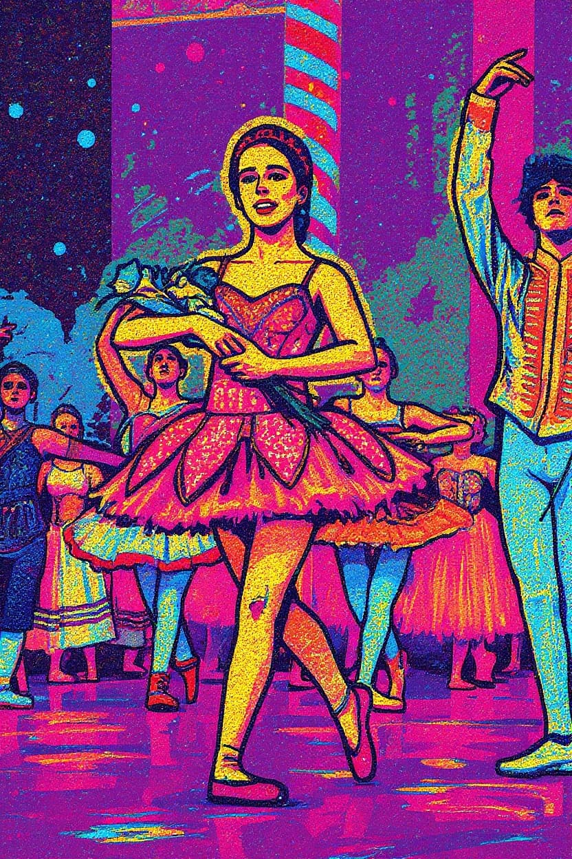 Transform image to pop-art art style
