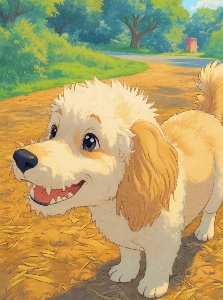 Transform image to ghibli art style