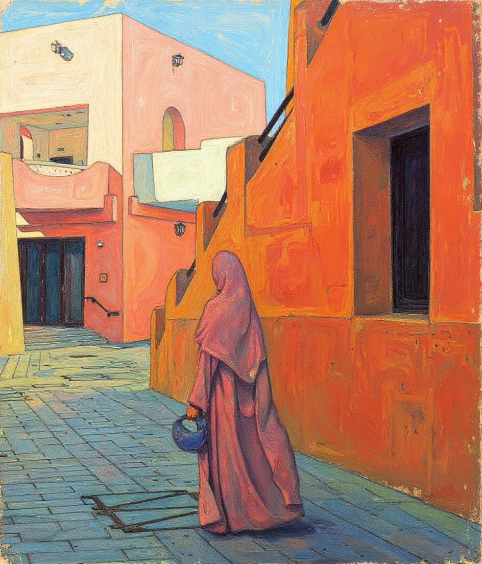Transform image to vintage art style