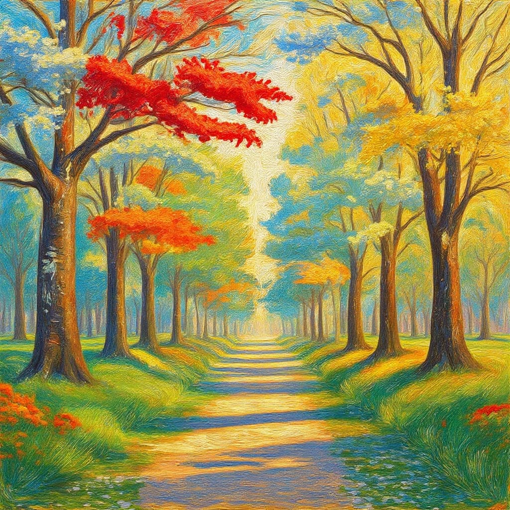 Transform image to impressionism art style