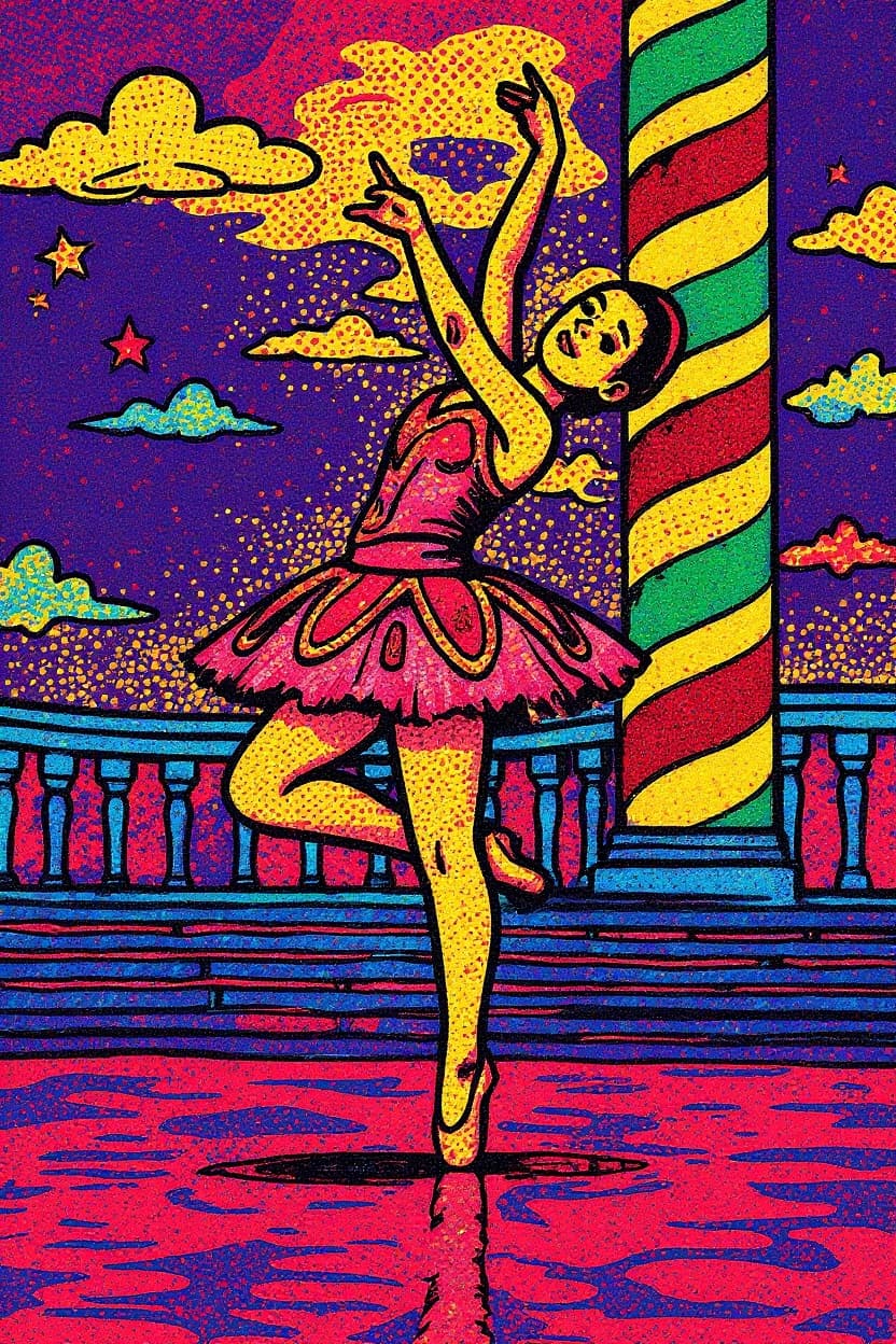 Transform image to pop-art art style