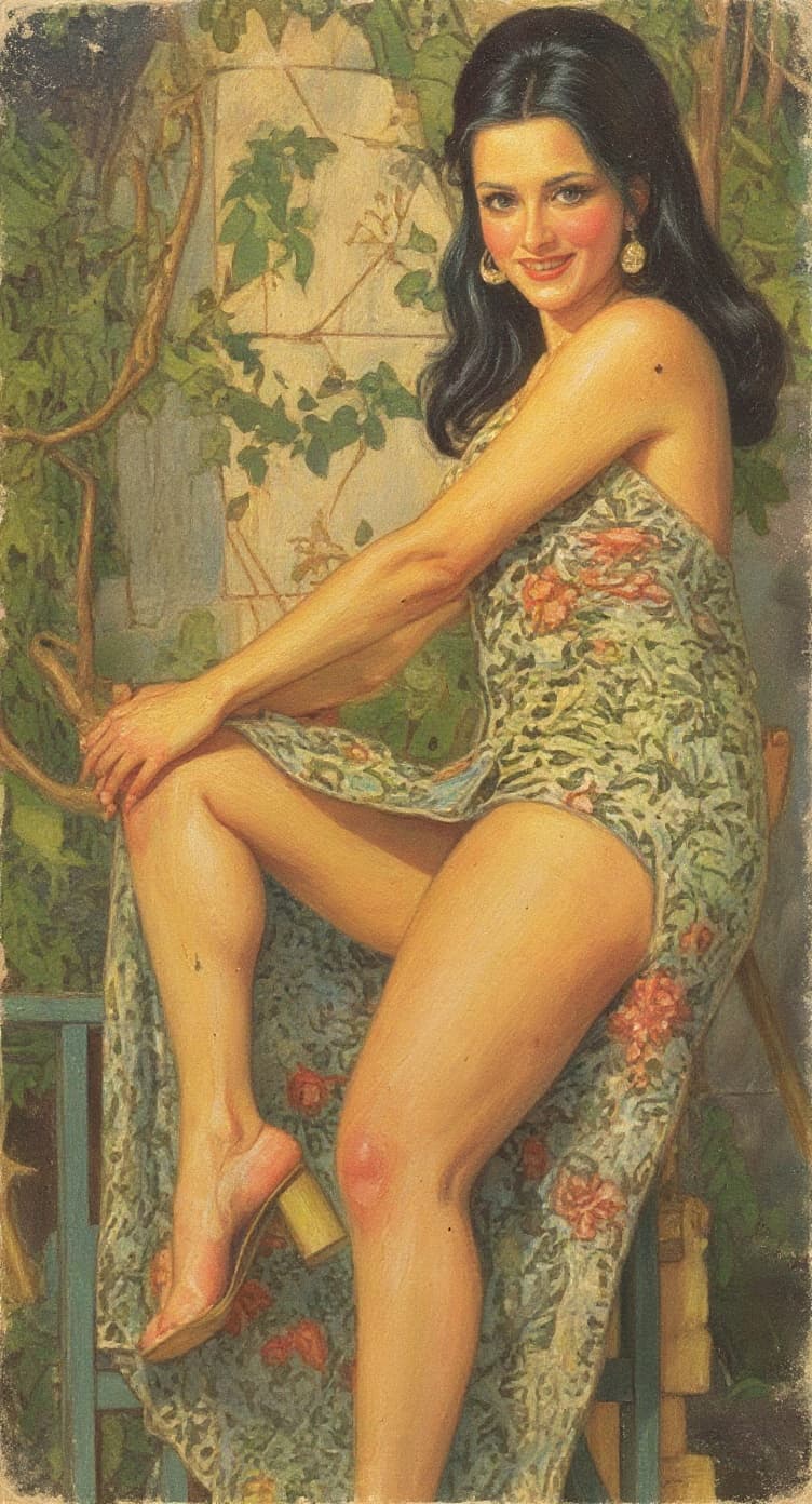 Transform image to vintage art style