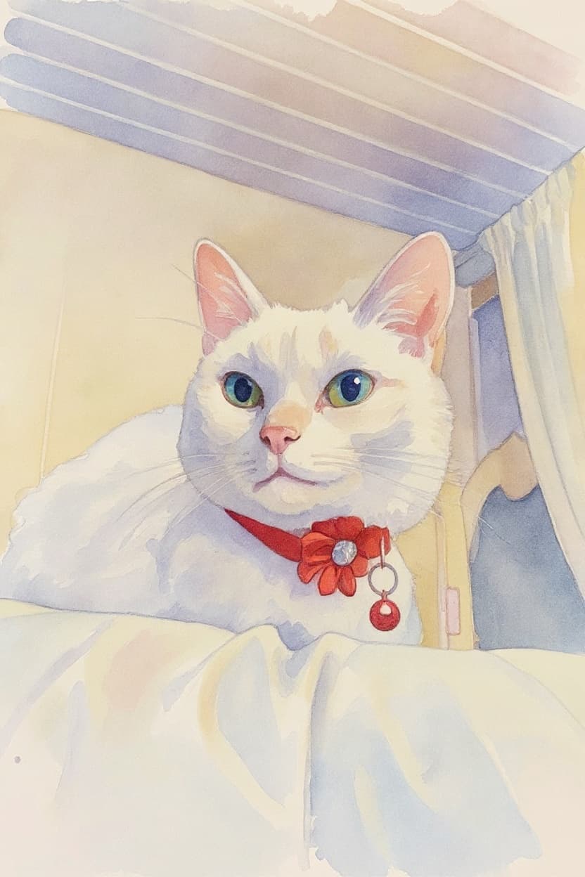 Transform image to watercolor art style