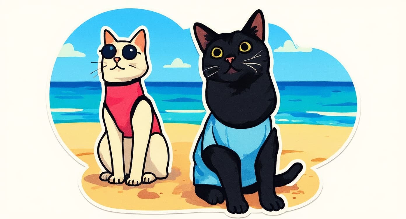 Transform image to cartoon-sticker art style