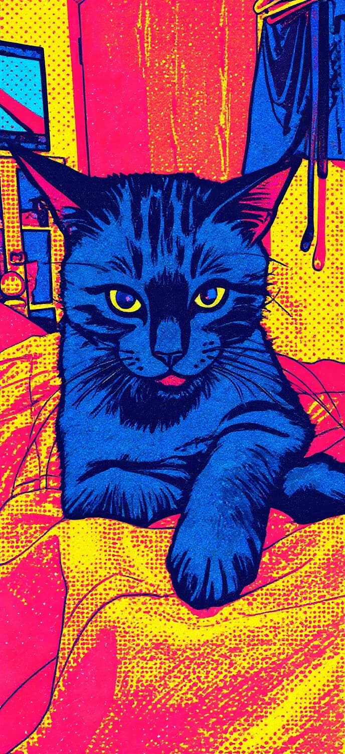 Transform image to pop-art art style