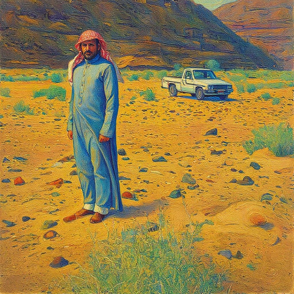 Transform image to vintage art style