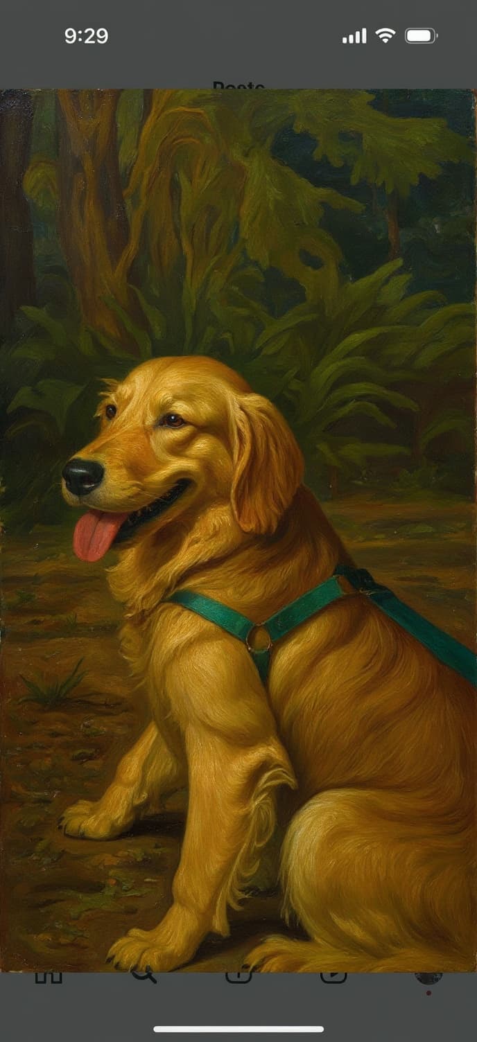 Transform image to classical art style