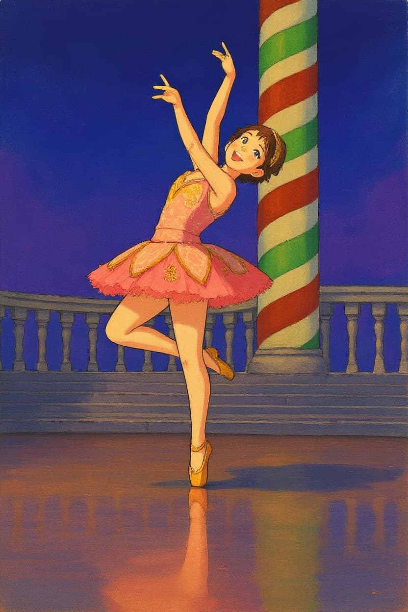Transform image to ghibli art style