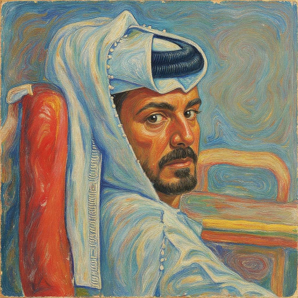 Transform image to vintage art style