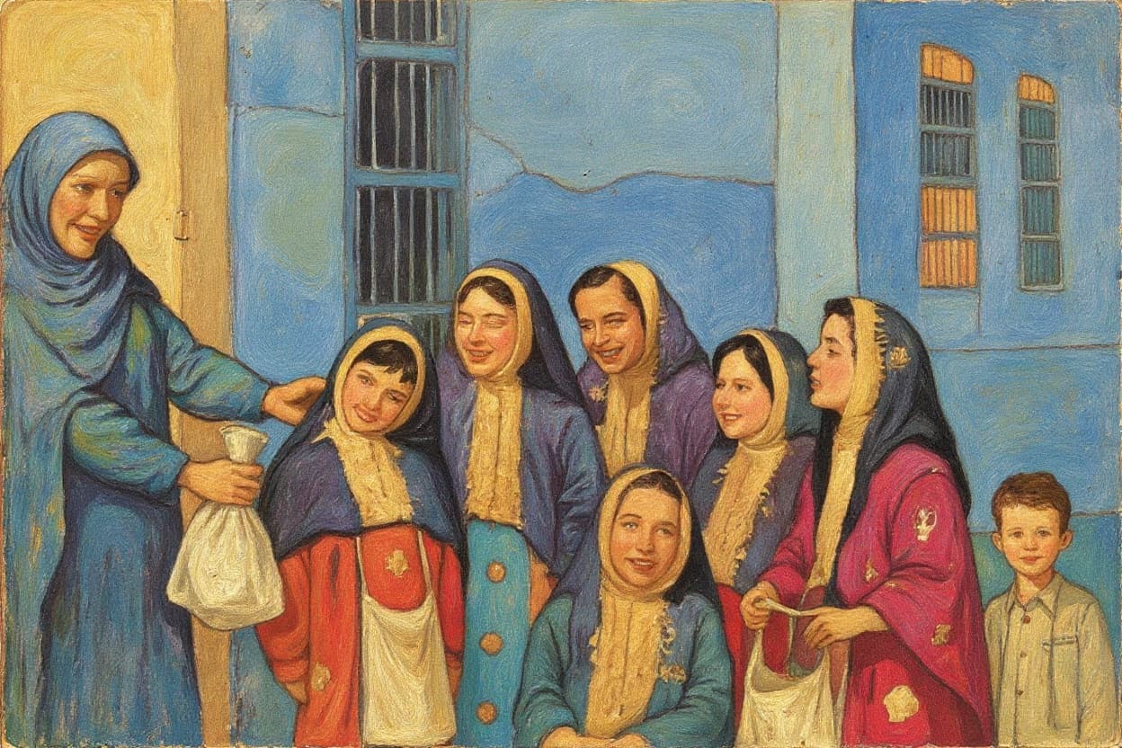 Transform image to vintage art style