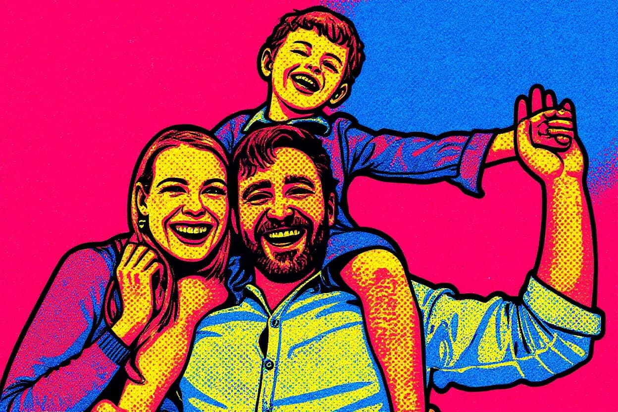 Transform image to pop-art art style