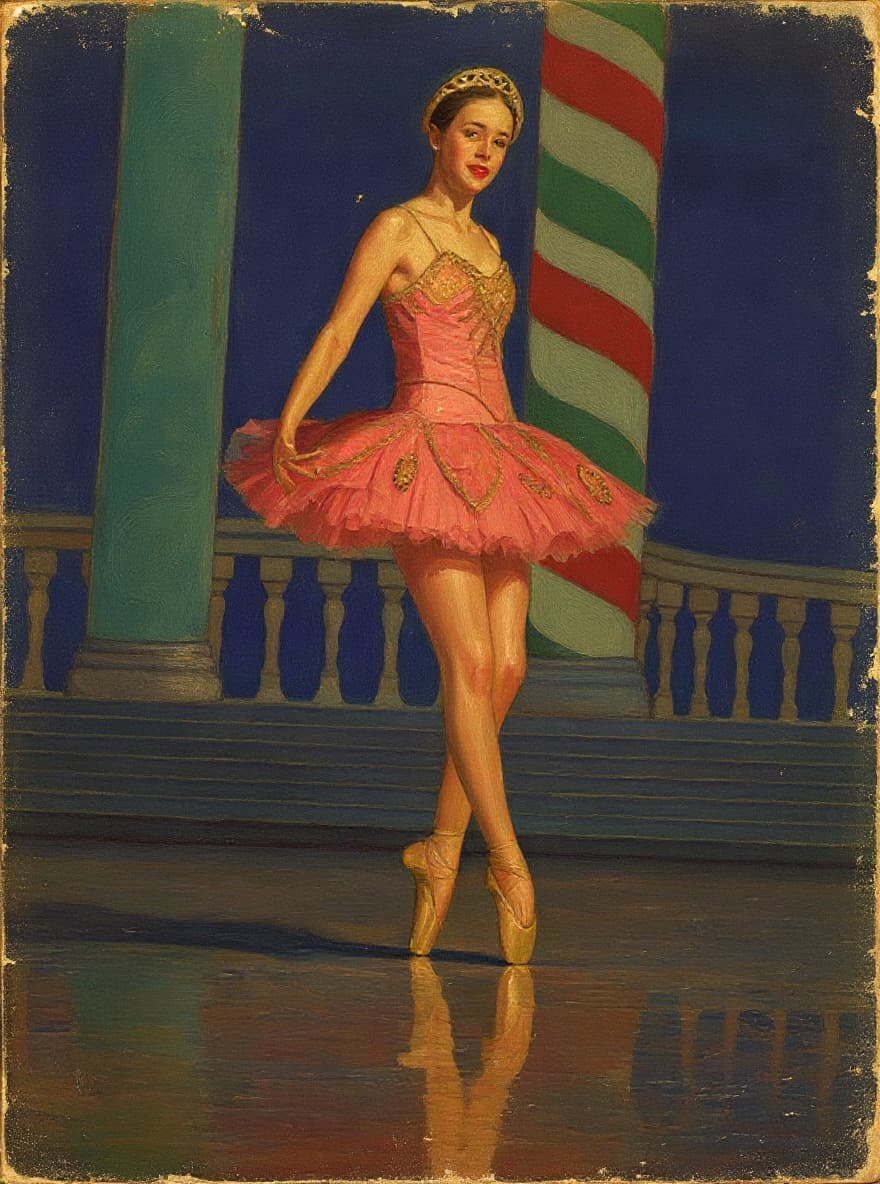 Transform image to vintage art style
