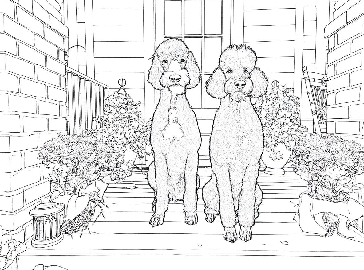 Transform image to line-art art style