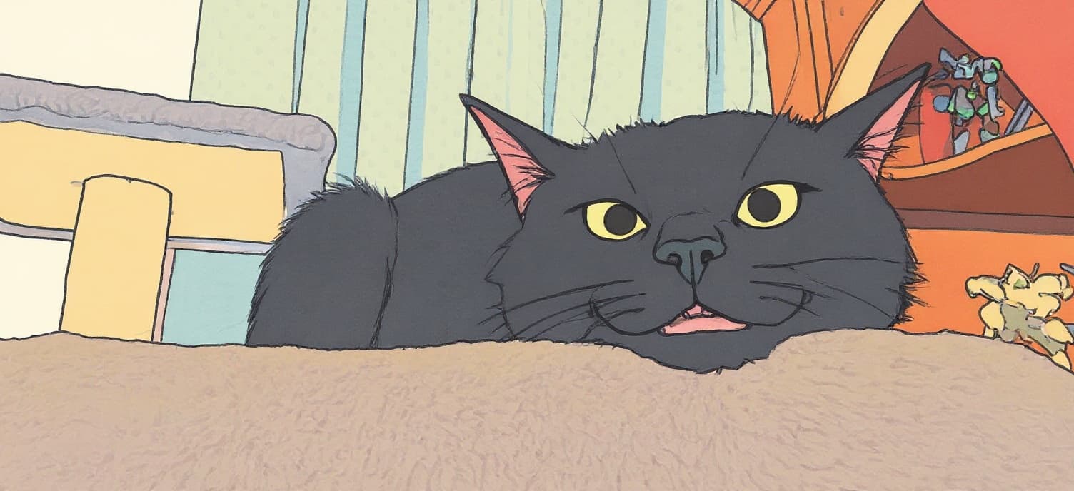 Transform image to line-art art style