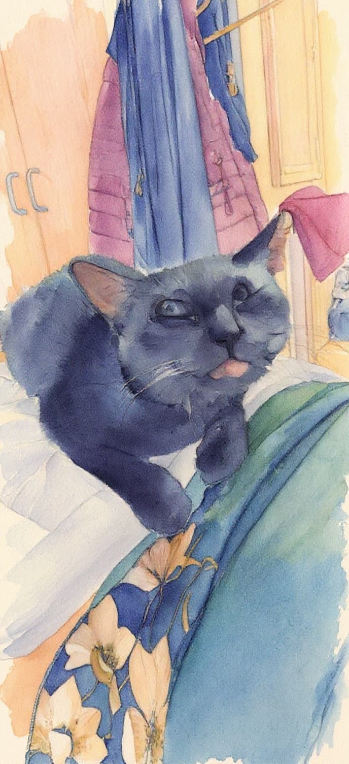 Transform image to watercolor art style