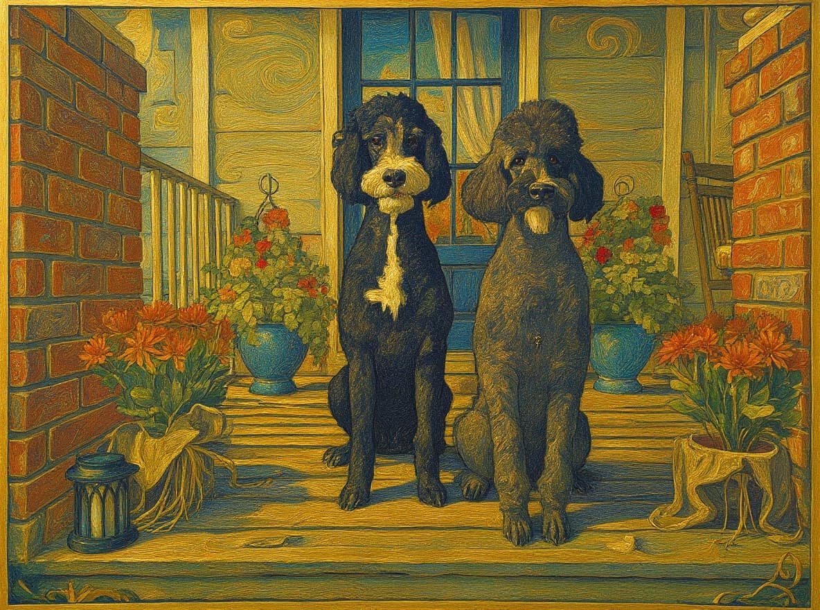 Transform image to art-nouveau art style