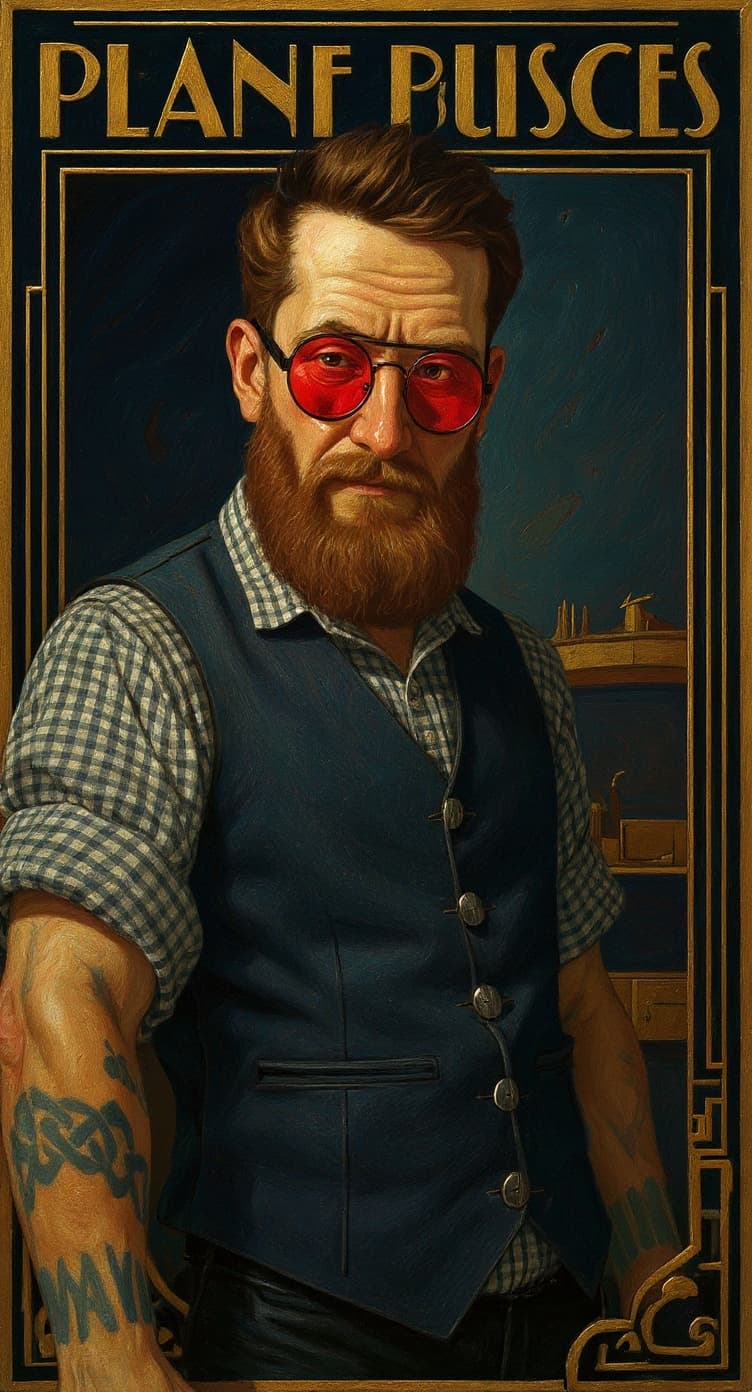 Transform image to art-deco art style