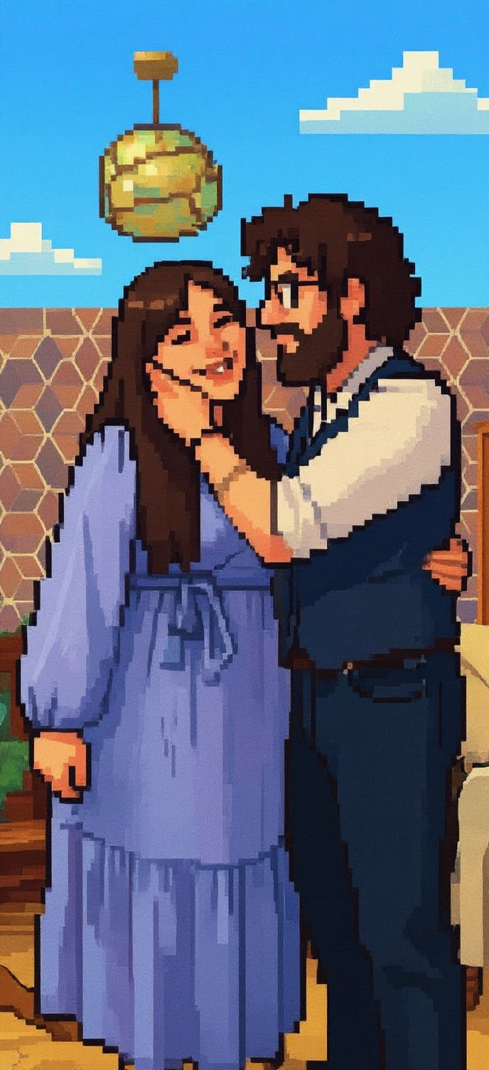 Transform image to pixel-art art style