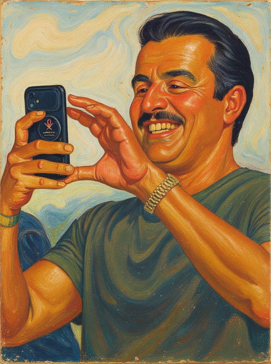 Transform image to vintage art style