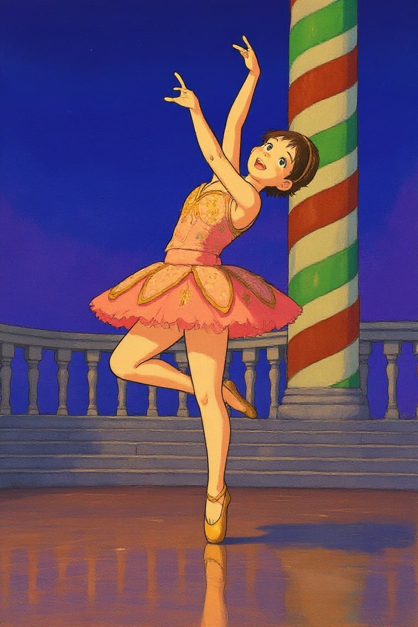 Transform image to ghibli art style