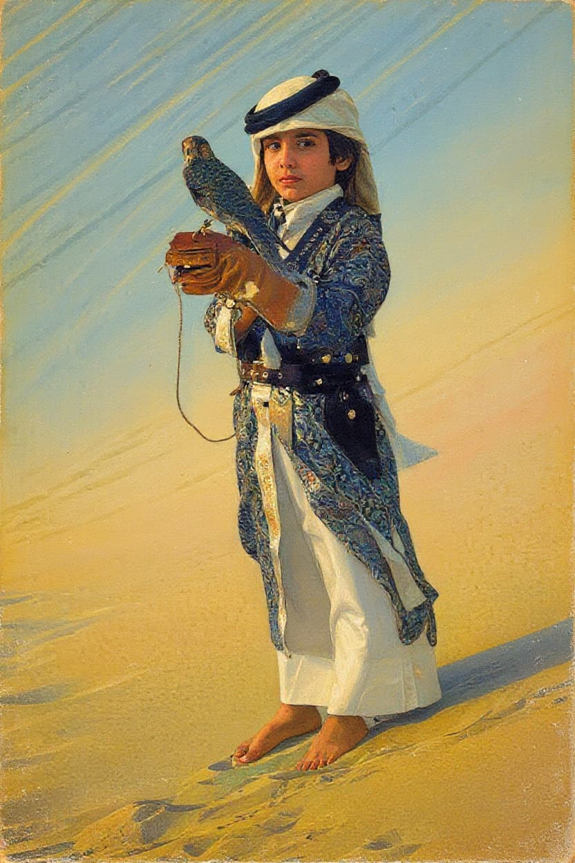 Transform image to vintage art style
