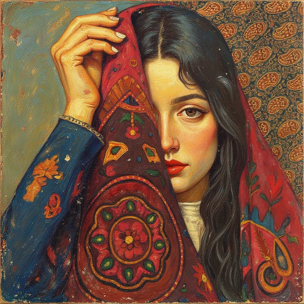 Transform image to vintage art style