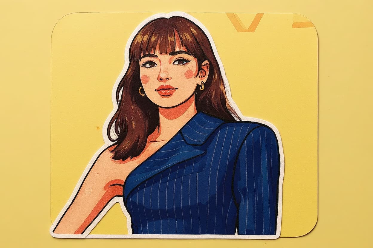 Transform image to cartoon-sticker art style