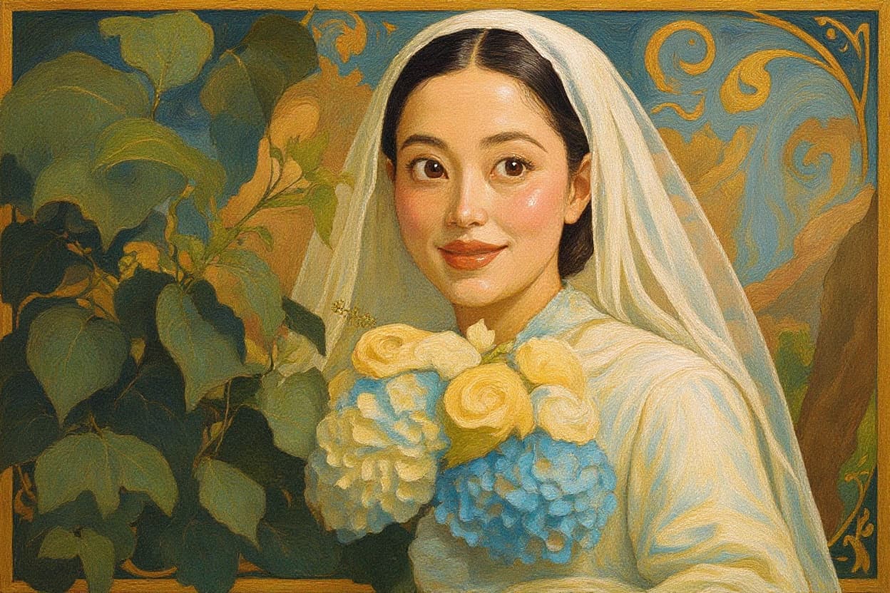 Transform image to art-nouveau art style