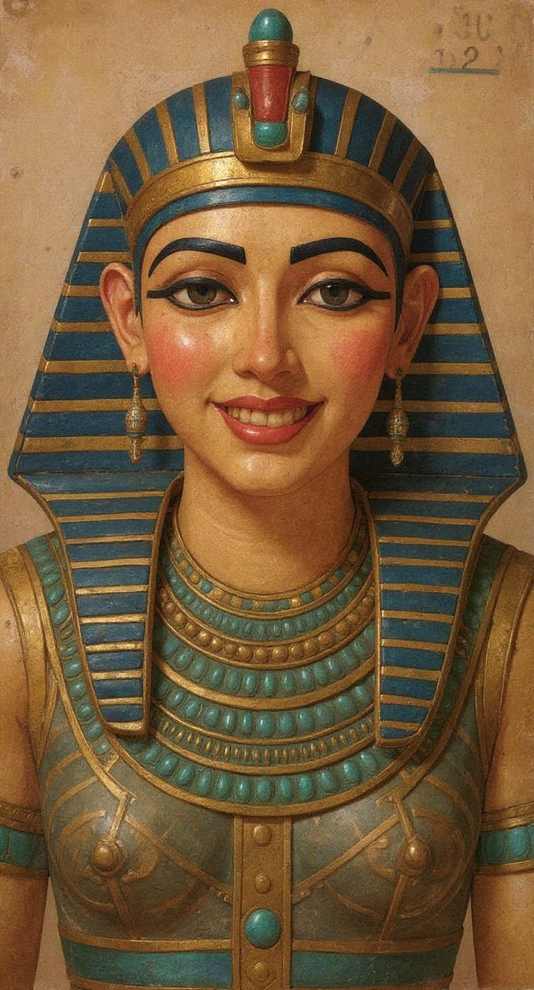 Transform image to egyptian art style