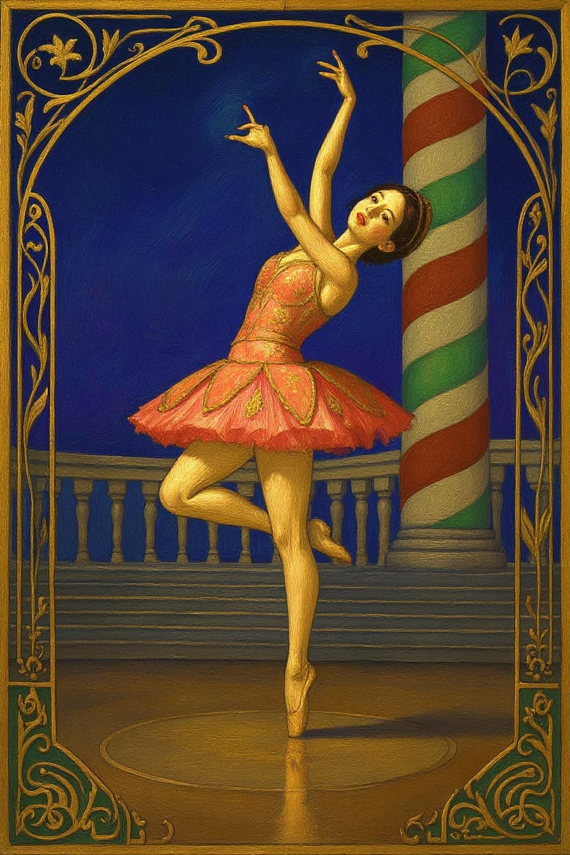 Transform image to art-nouveau art style