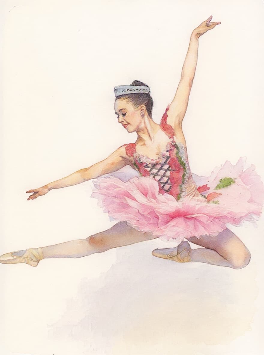 Transform image to watercolor art style