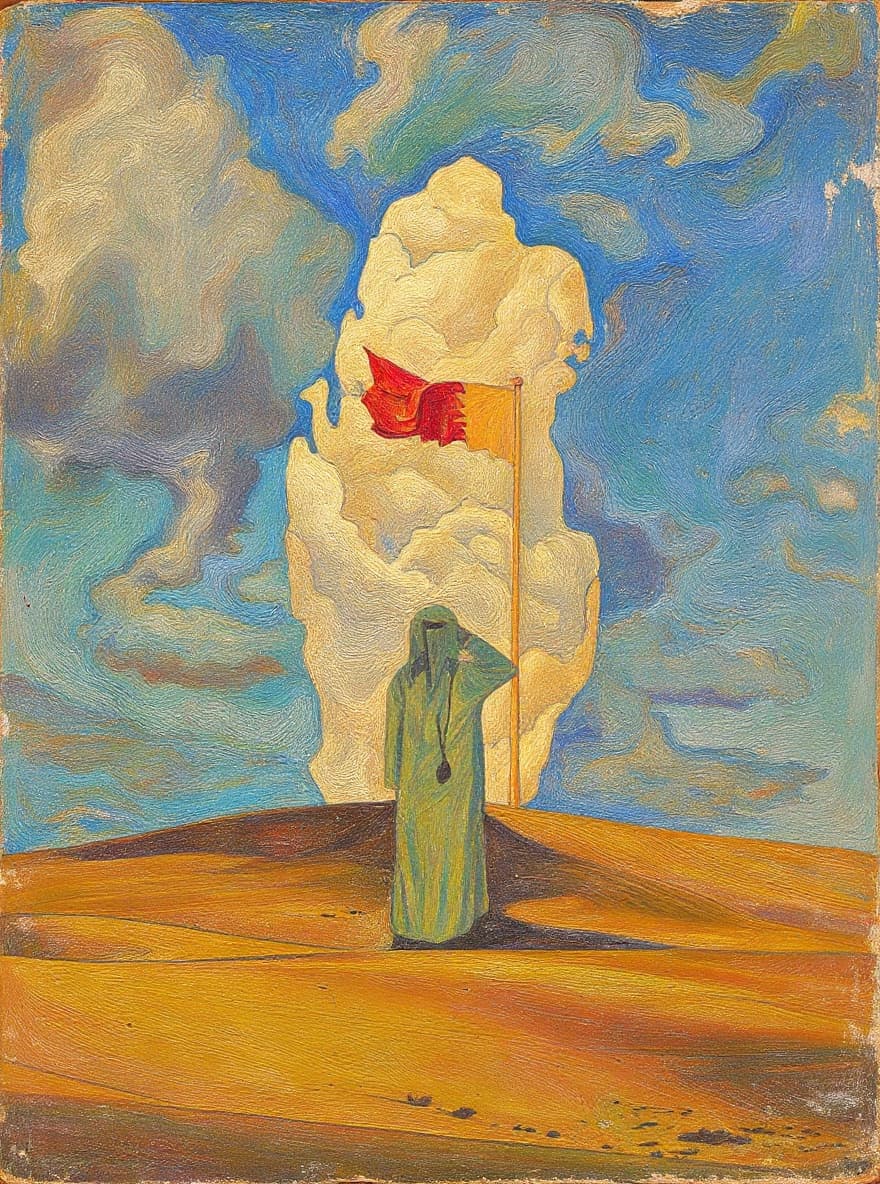 Transform image to vintage art style