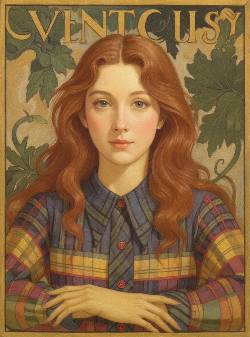 Transform image to art-nouveau art style