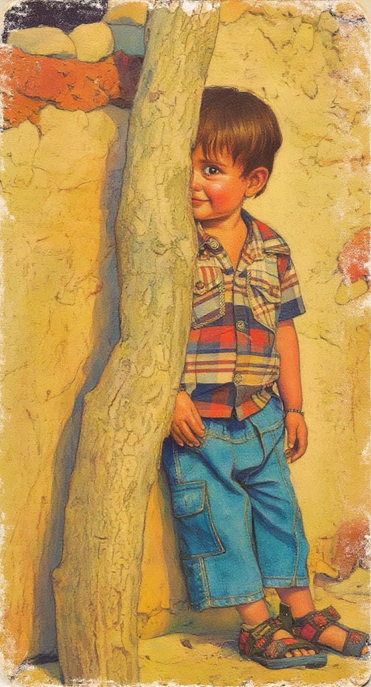 Transform image to vintage art style