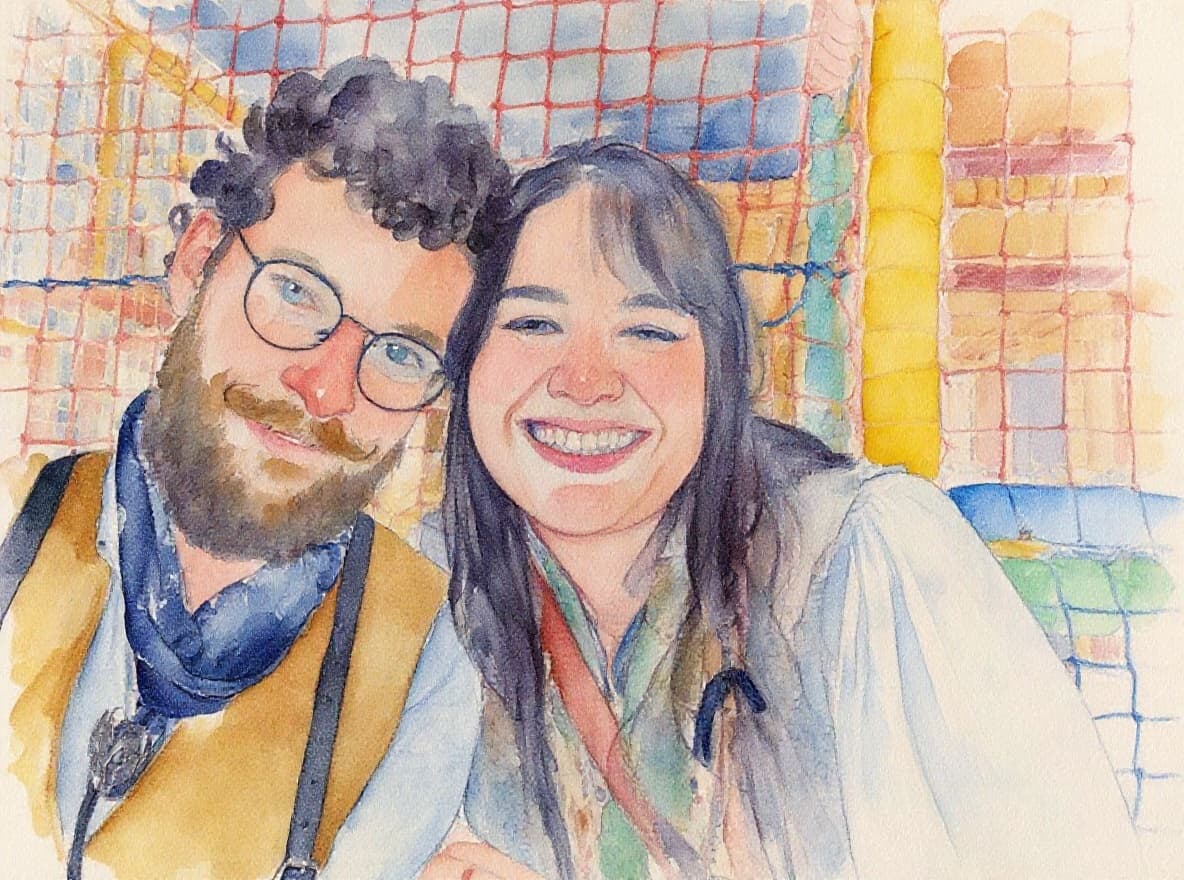 Transform image to watercolor art style