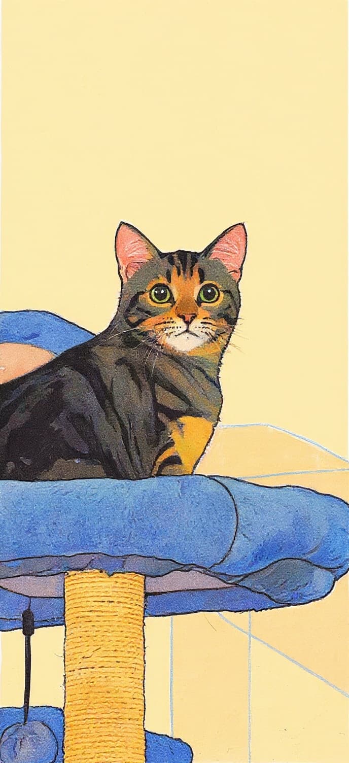 Transform image to line-art art style