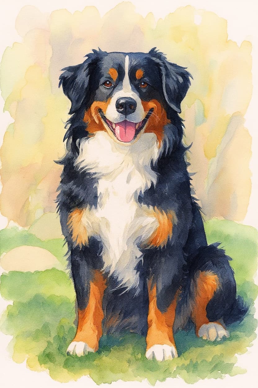Transform image to watercolor art style