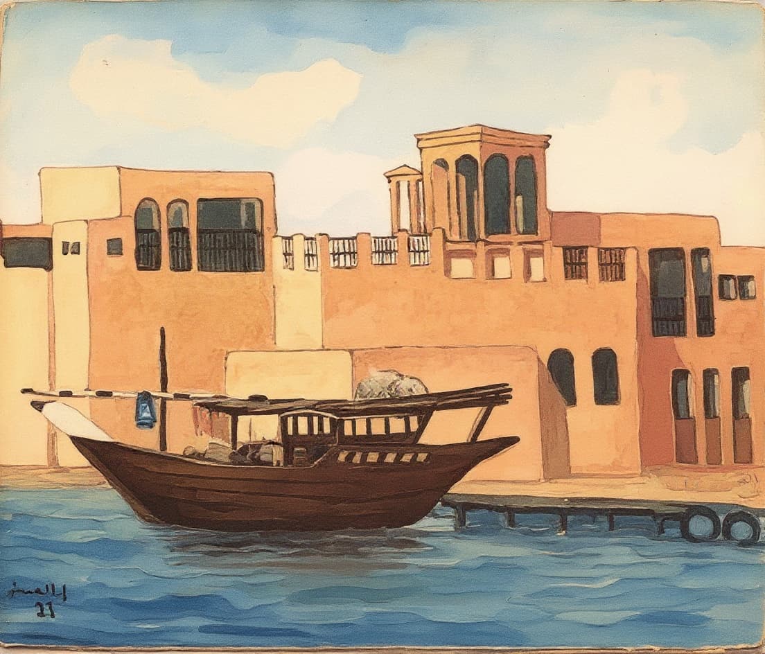 Transform image to vintage art style