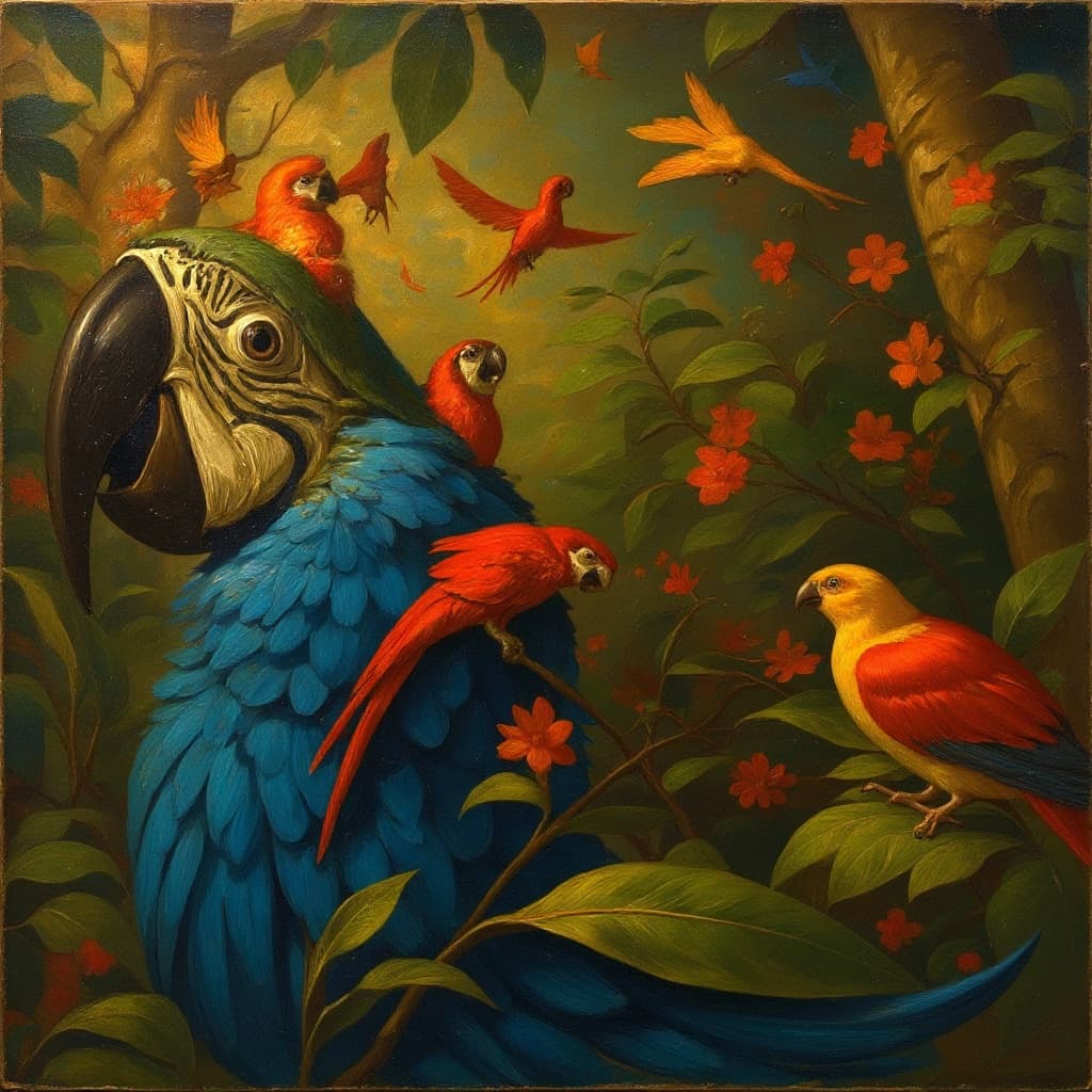 Transform image to classical art style