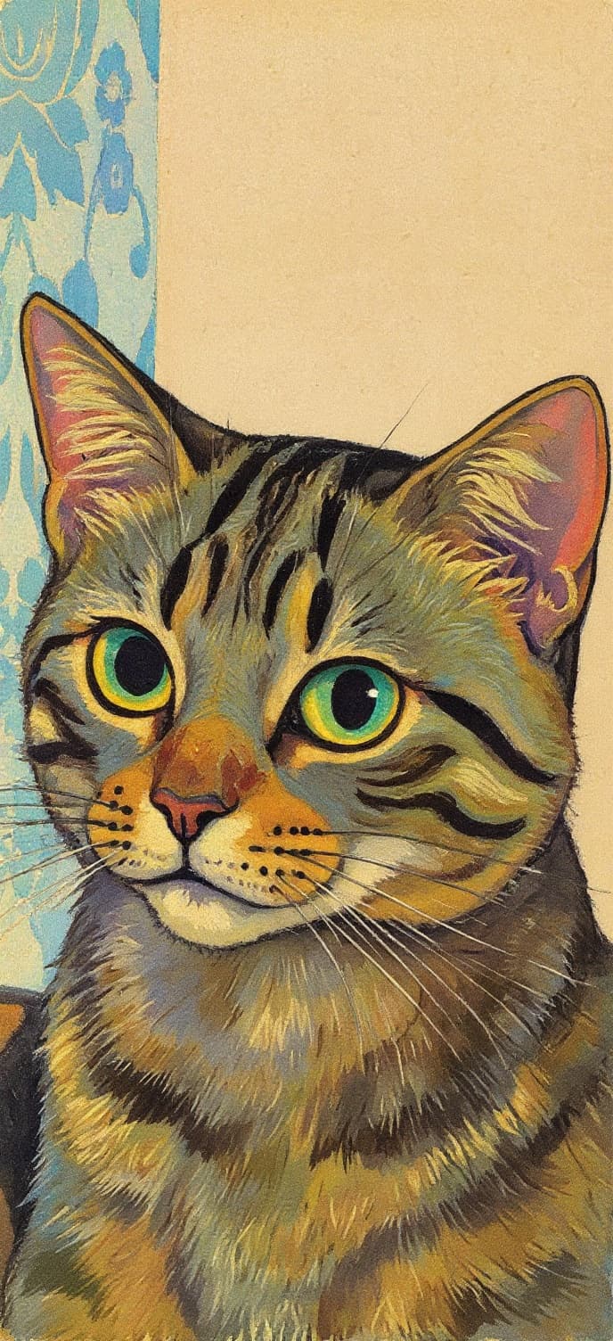 Transform image to vintage art style
