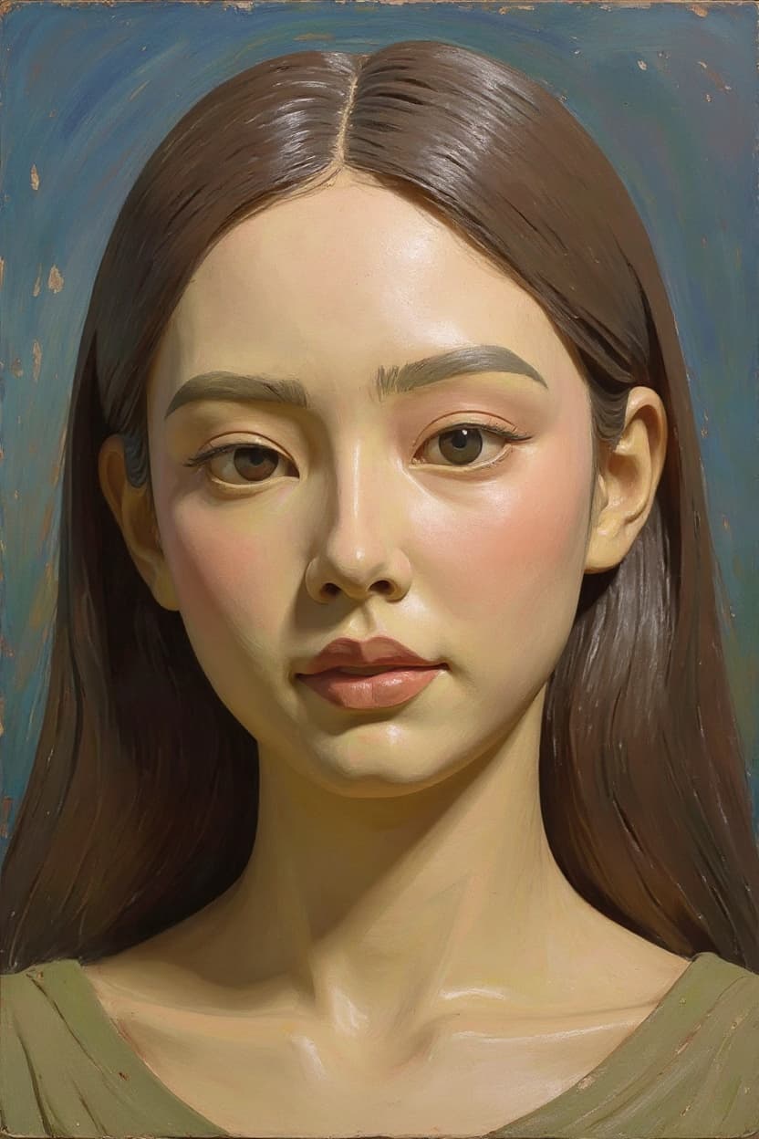 Transform image to sculpture art style