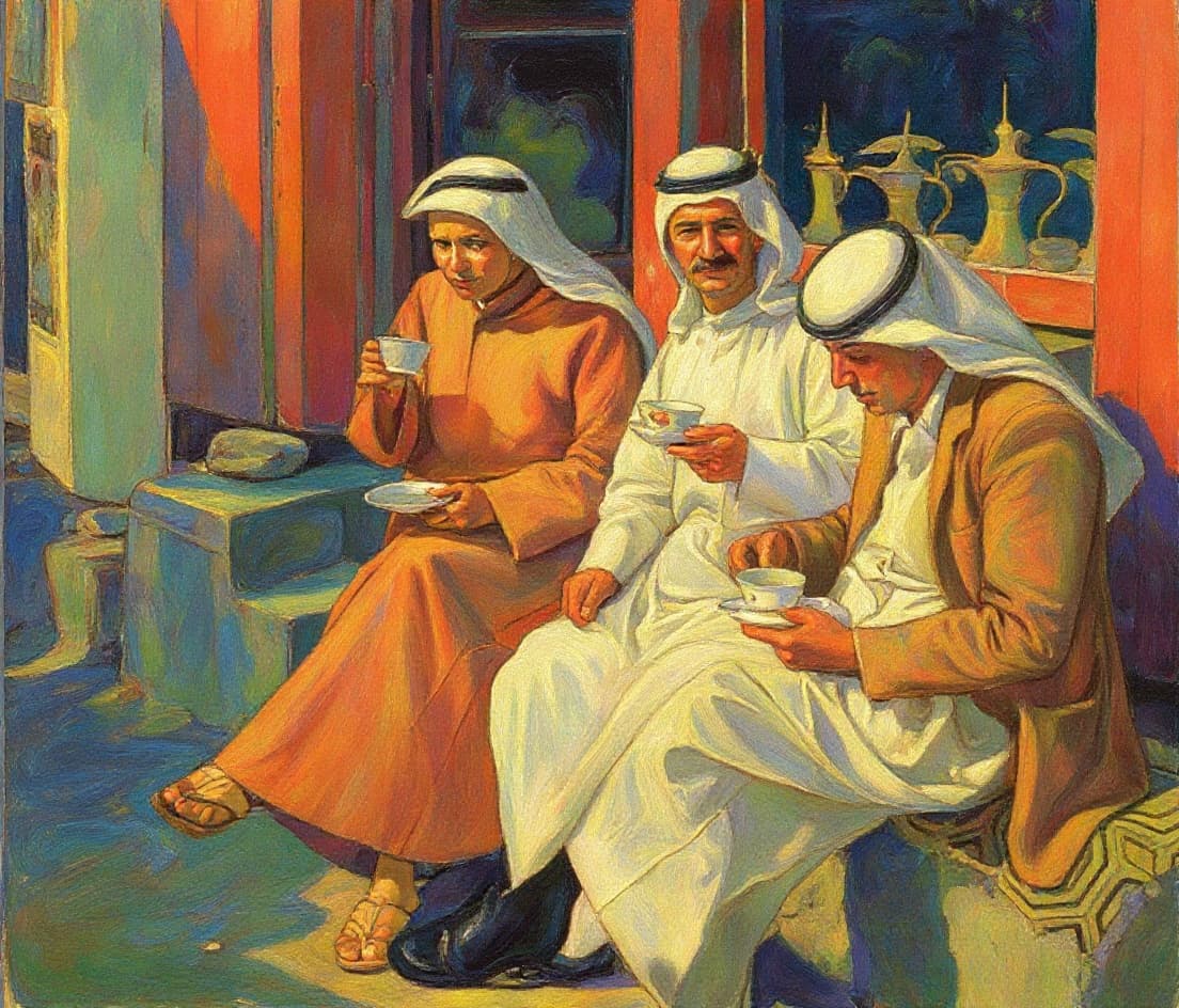 Transform image to vintage art style