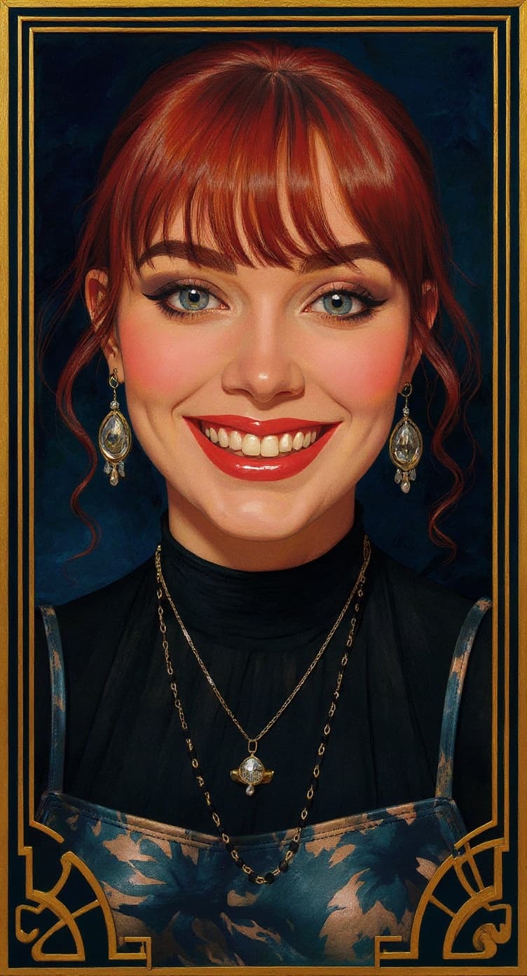 Transform image to art-deco art style