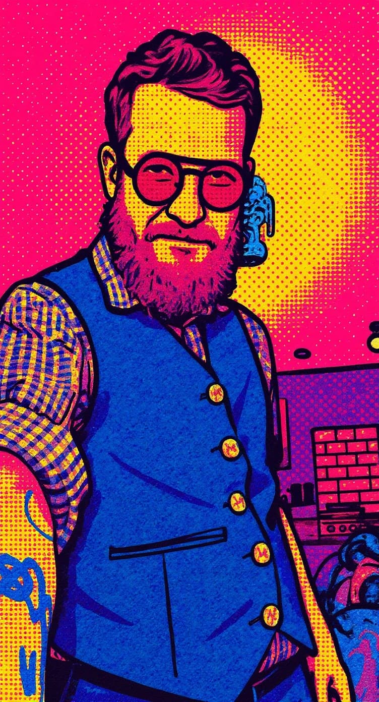 Transform image to pop-art art style