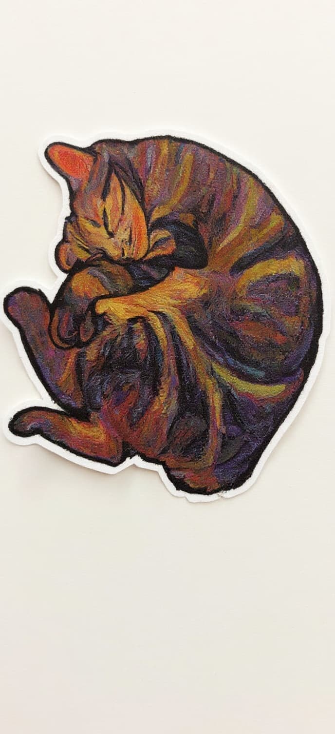 Transform image to cartoon-sticker art style